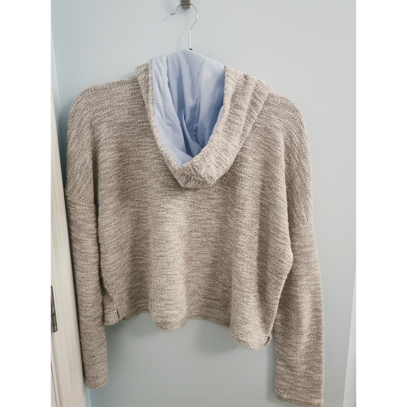 Grey Hoodie with Blue details - Picture 2 of 2